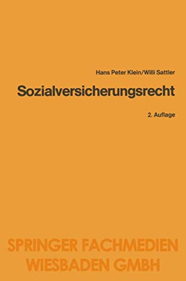 Sozialversicherungsrecht