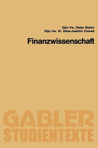 Finanzwissenschaft