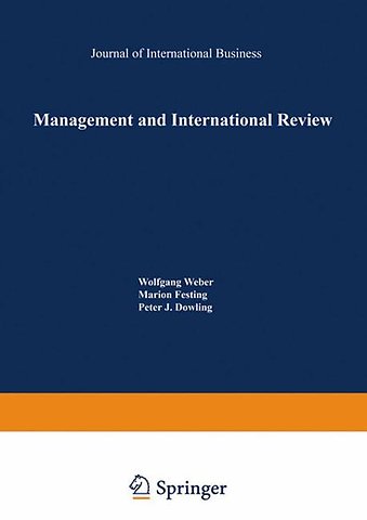 Management and International Review