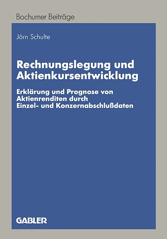 Rechnungslegung und Aktienkursentwicklung