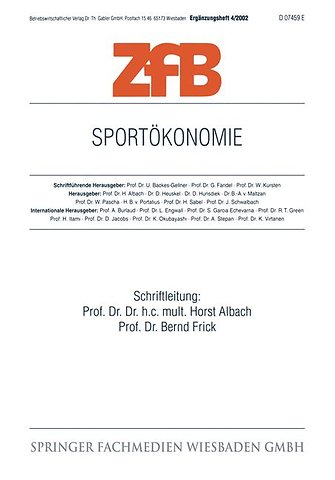 Sportökonomie