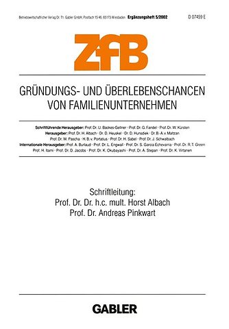 Gründungs- und Überlebenschancen von Familienunternehmen