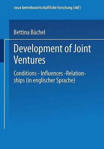 Development of Joint Ventures