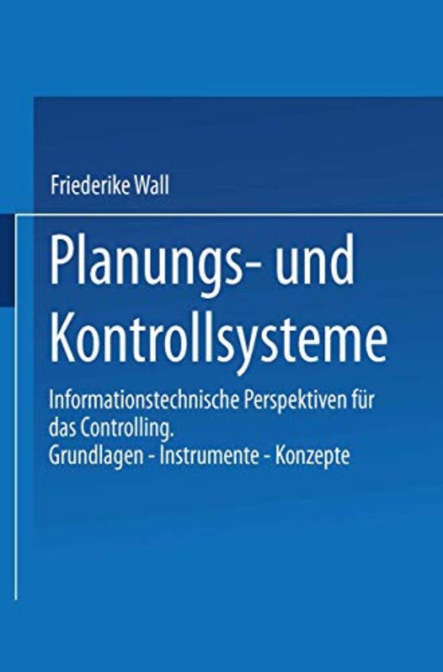 Planungs- und Kontrollsysteme