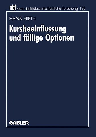 Kursbeeinflussung und fällige Optionen