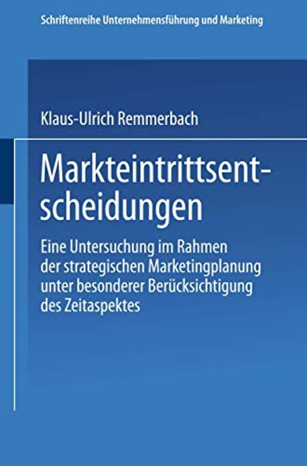 Markteintrittsentscheidungen