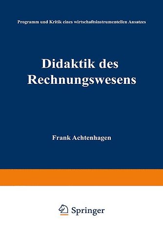 Didaktik des Rechnungswesens