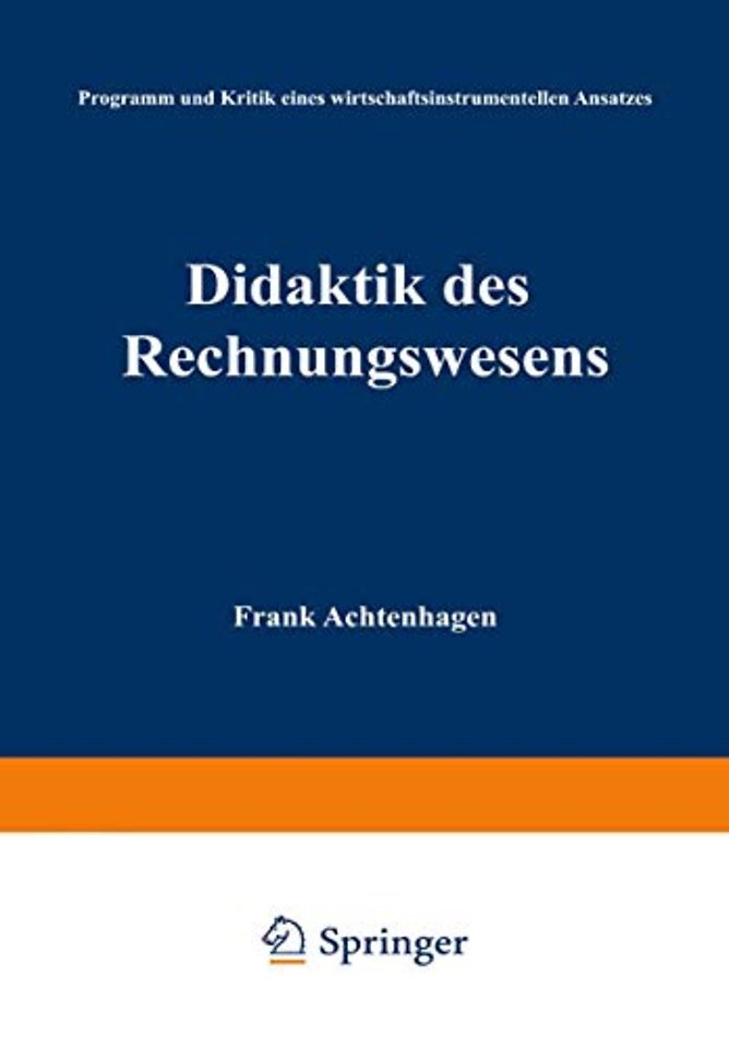 Didaktik des Rechnungswesens