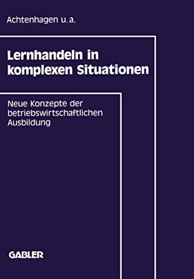 Lernhandeln in komplexen Situationen