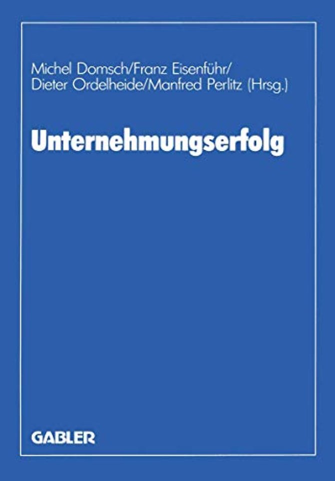 Unternehmungserfolg