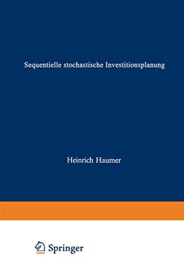Sequentielle stochastische Investitionsplanung