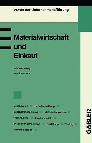 Materialwirtschaft und Einkauf