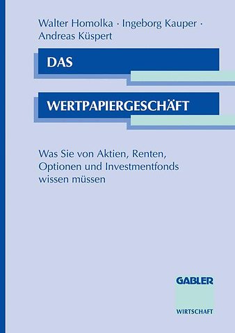 Das Wertpapiergeschäft