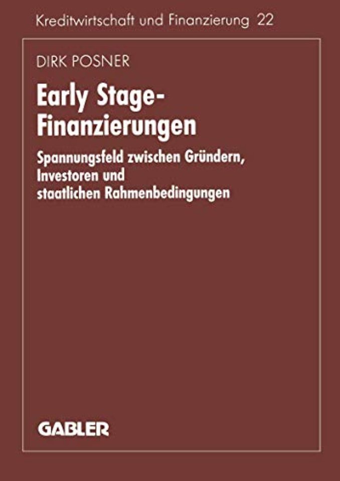 Early Stage-Finanzierungen