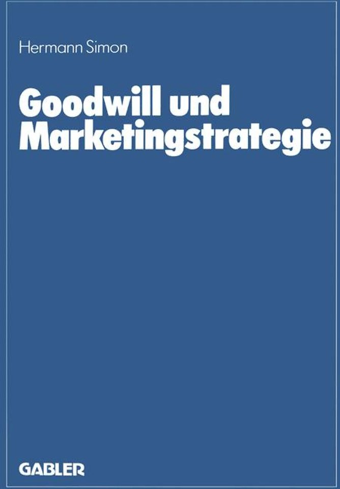 Goodwill und Marketingstrategie