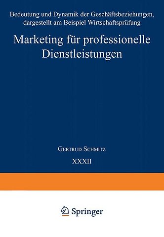 Marketing für professionelle Dienstleistungen