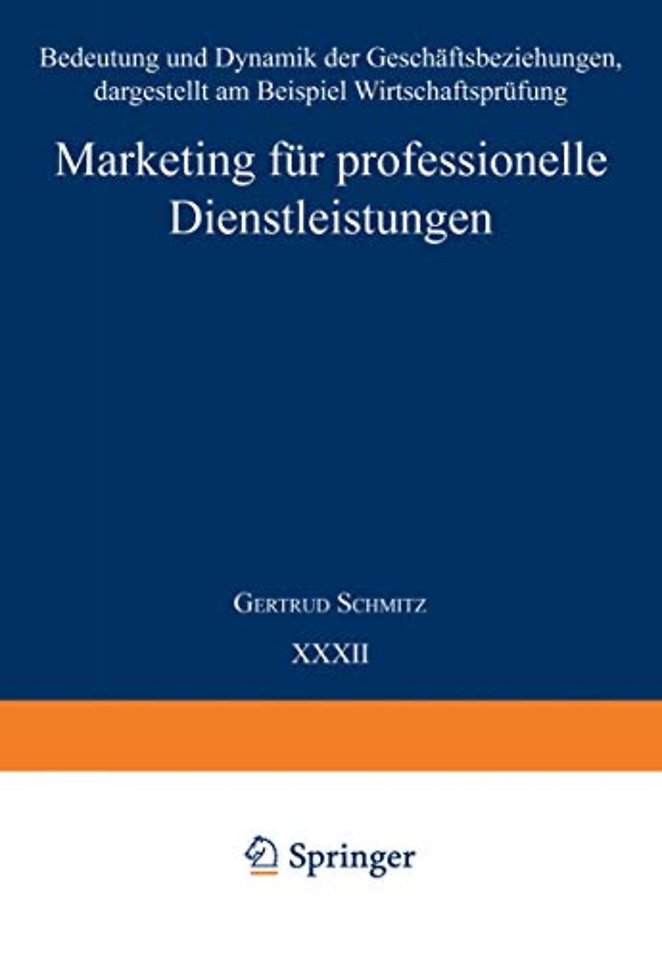 Marketing für professionelle Dienstleistungen