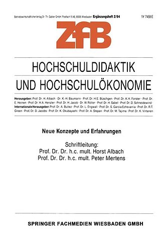 Hochschuldidaktik und Hochschulökonomie