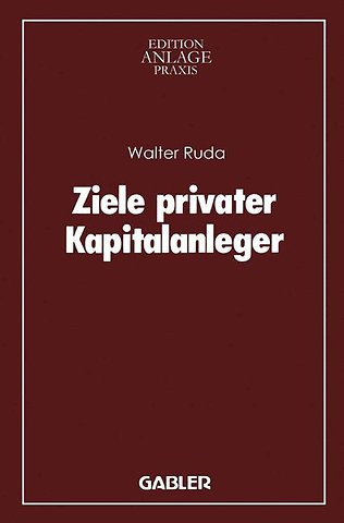 Ziele privater Kapitalanleger