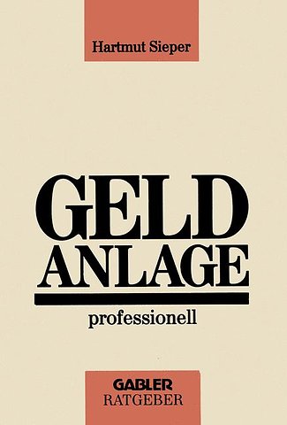 Geldanlage professionell