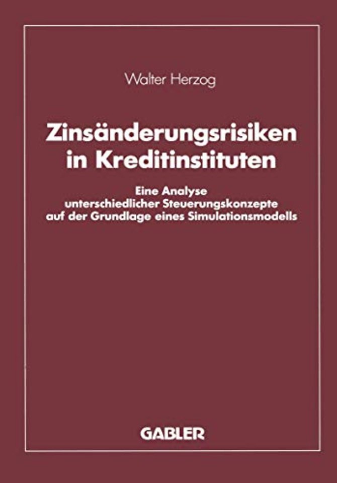 Zinsänderungsrisiken in Kreditinstituten