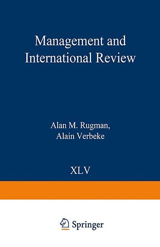 The Limits to Globalization and the Regional Strategies of Multinational Enterprises