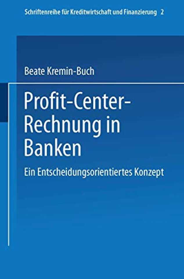 Profit Center-Rechnung in Banken