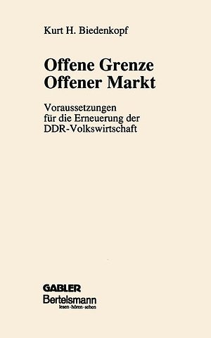 Offene Grenze Offener Markt