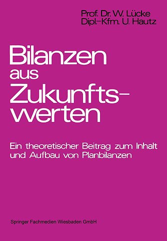 Bilanzen aus Zukunftswerten