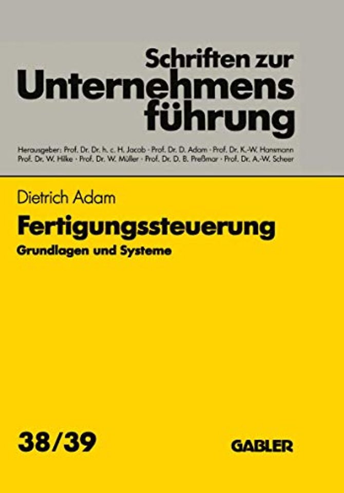 Fertigungssteuerung