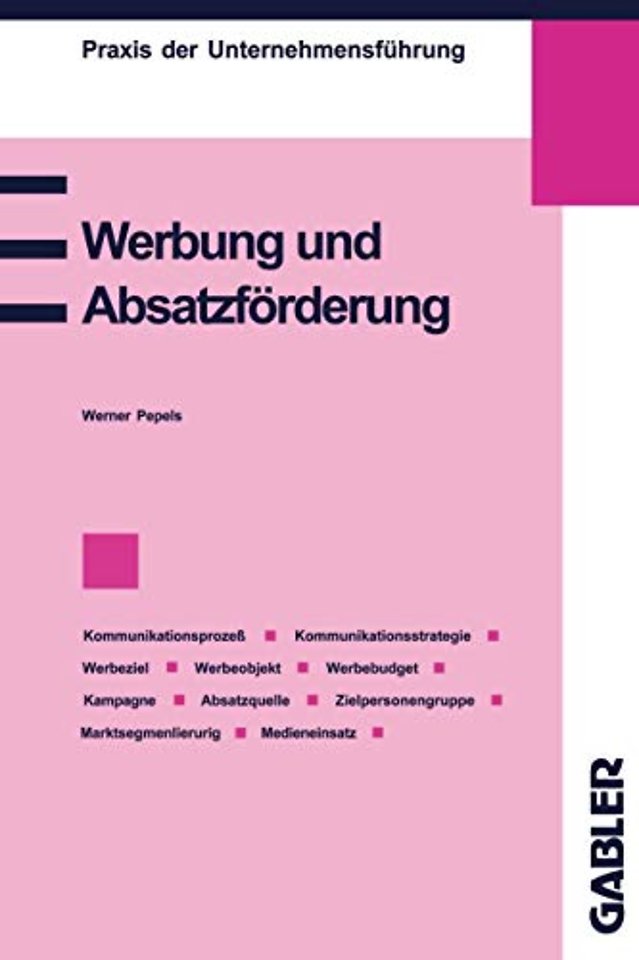 Werbung und Absatzförderung