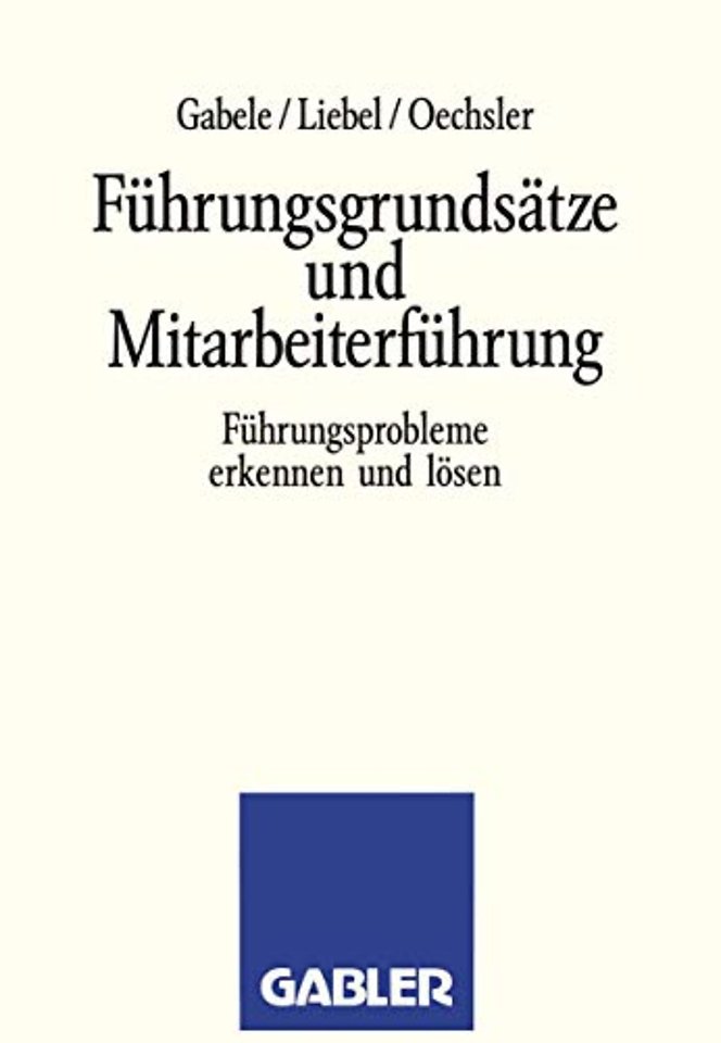 Führungsgrundsätze und Mitarbeiterführung