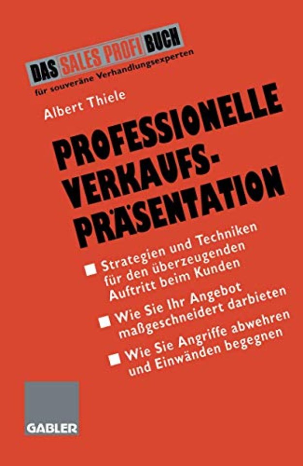 Professionelle Verkaufspräsentation