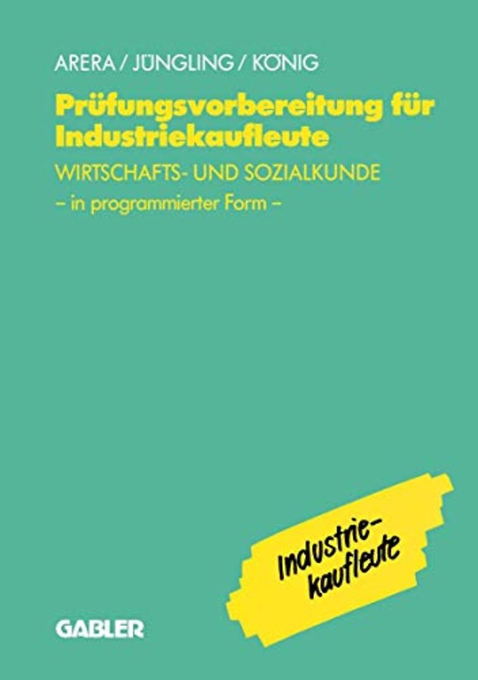 Prüfungsvorbereitung für Industriekaufleute