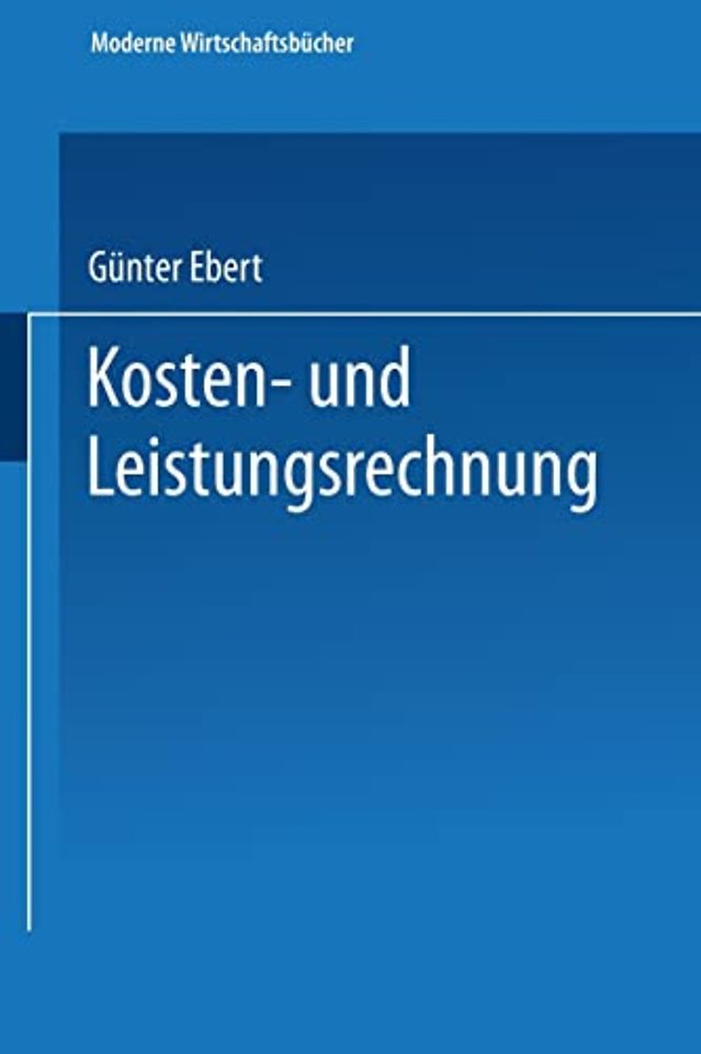 Kosten- und Leistungsrechnung