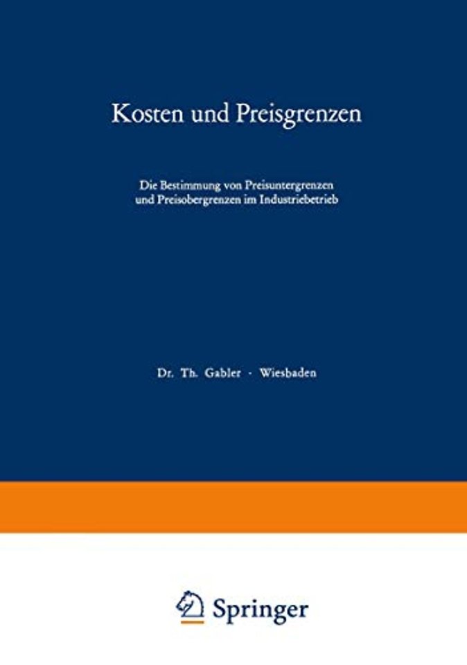 Kosten und Preisgrenzen