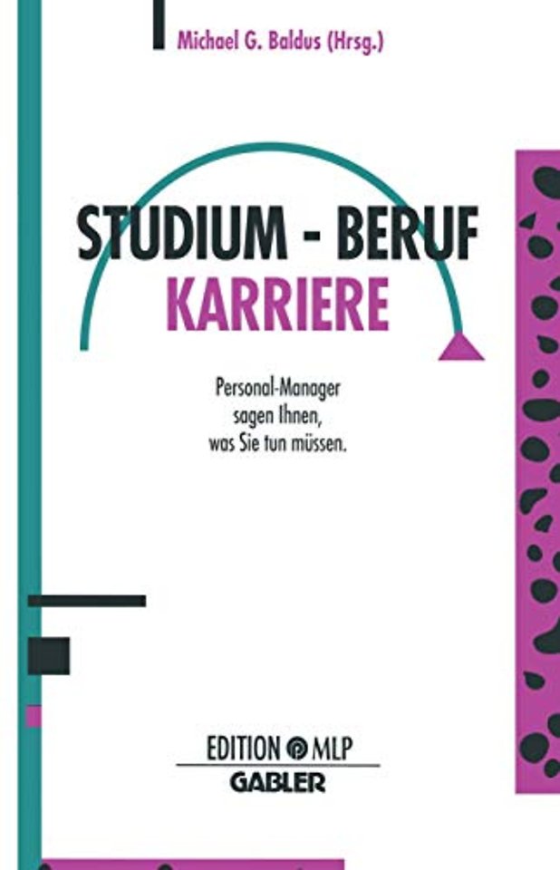 Studium — Beruf Karriere