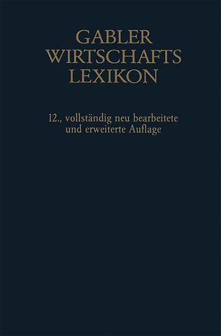 Gablers Wirtschafts Lexikon