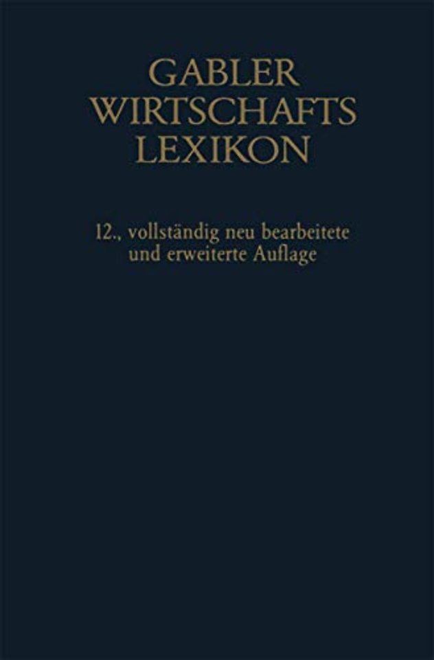 Gablers Wirtschafts Lexikon