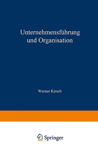 Unternehmensführung und Organisation