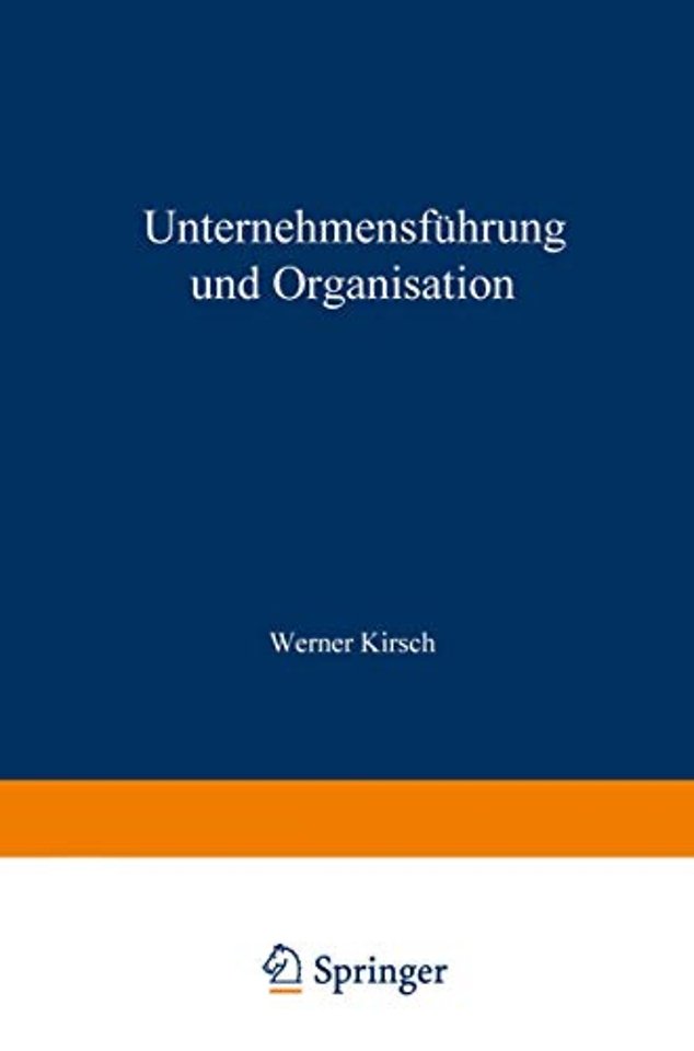Unternehmensführung und Organisation