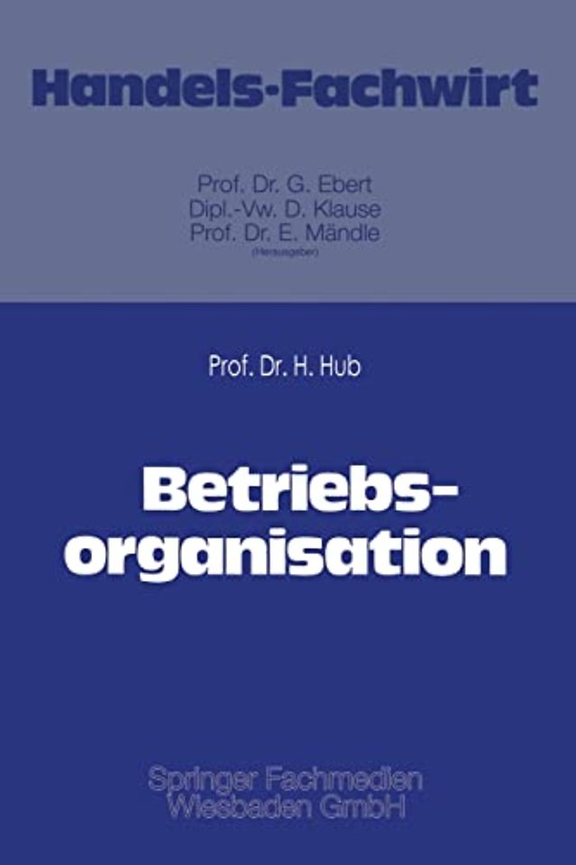 Betriebsorganisation