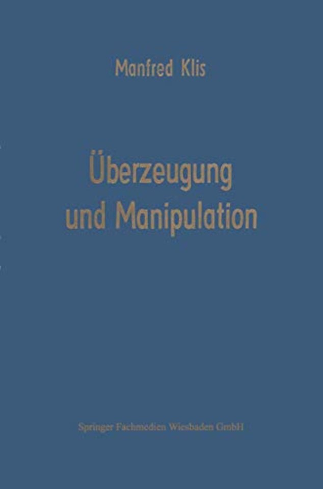 Überzeugung und Manipulation