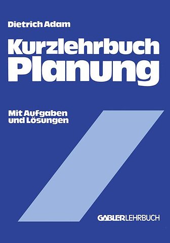 Kurzlehrbuch Planung