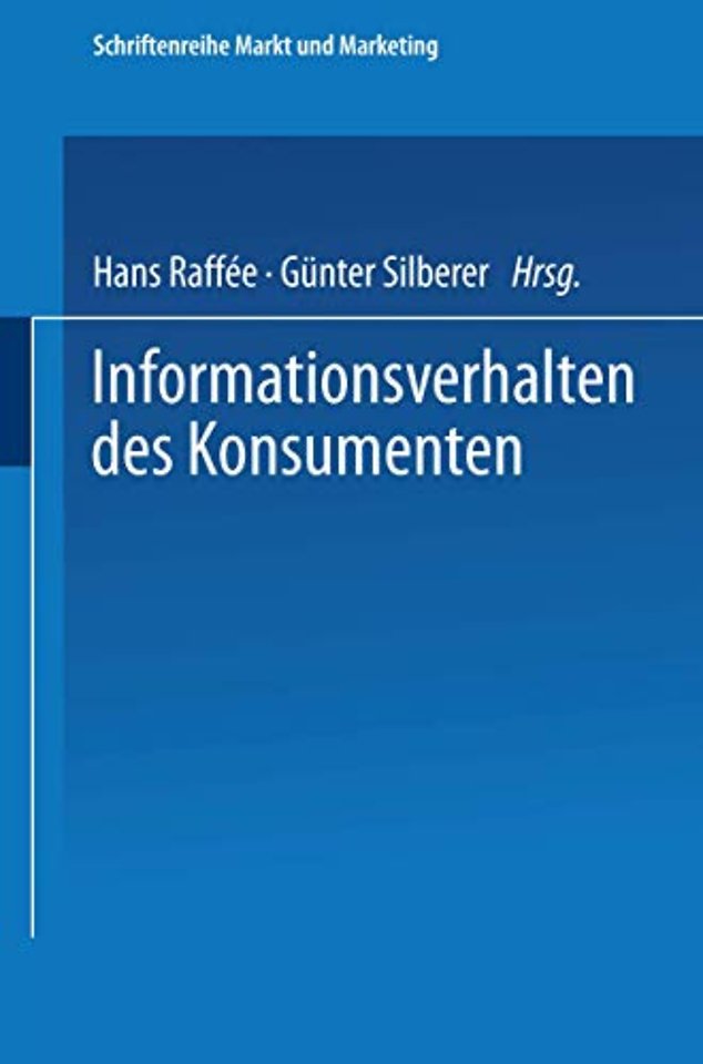 Informationsverhalten des Konsumenten