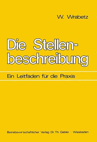 Die Stellenbeschreibung