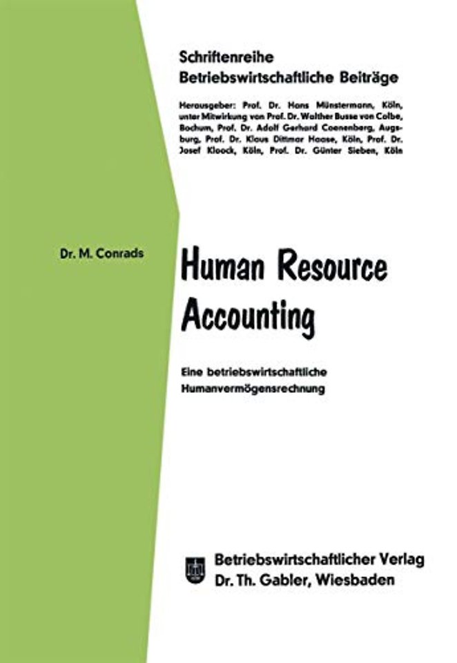 Human Resource Accounting