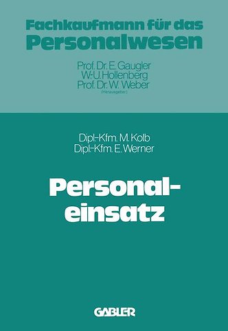 Personaleinsatz