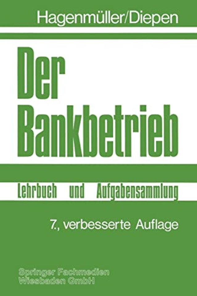 Der Bankbetrieb