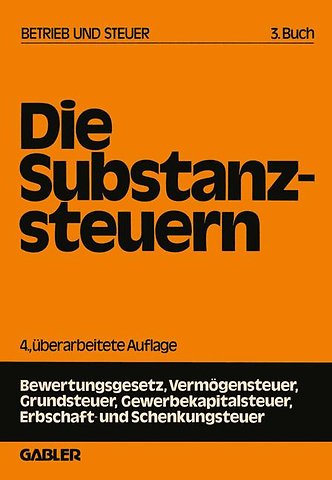 Die Substanzsteuern